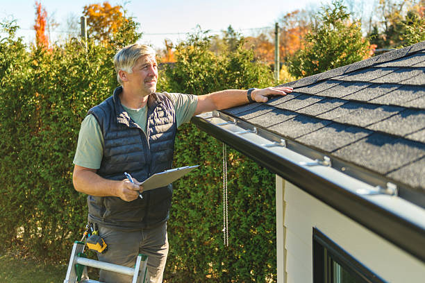Professional Roofing technician working in Parker, FL